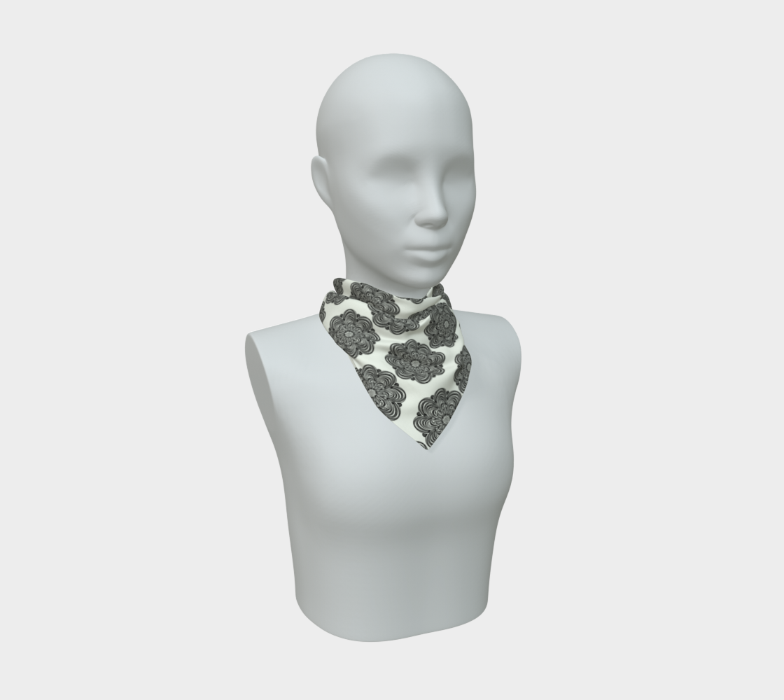 Siobhan Custom printed Silk Habotai Scarf