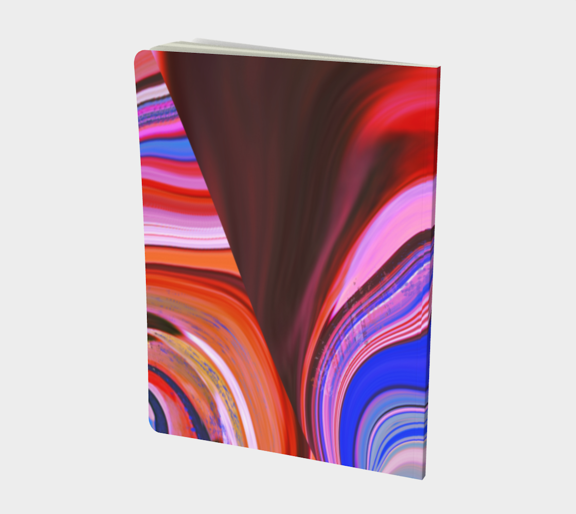 Quicky Notebook | Hand-bound | 70 lb acid free paper | Scuff Resistant Velvet Ultra Matte Cover