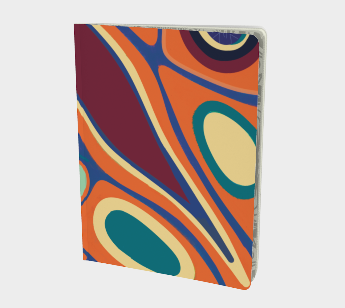 Quicky Notebook | Hand-bound | 70 lb acid free paper | Scuff Resistant Velvet Ultra Matte Cover