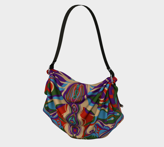 Boho Origami Tote | Picnic Blanket | Shawl/Scarf | Gift Wrap Origami Tote