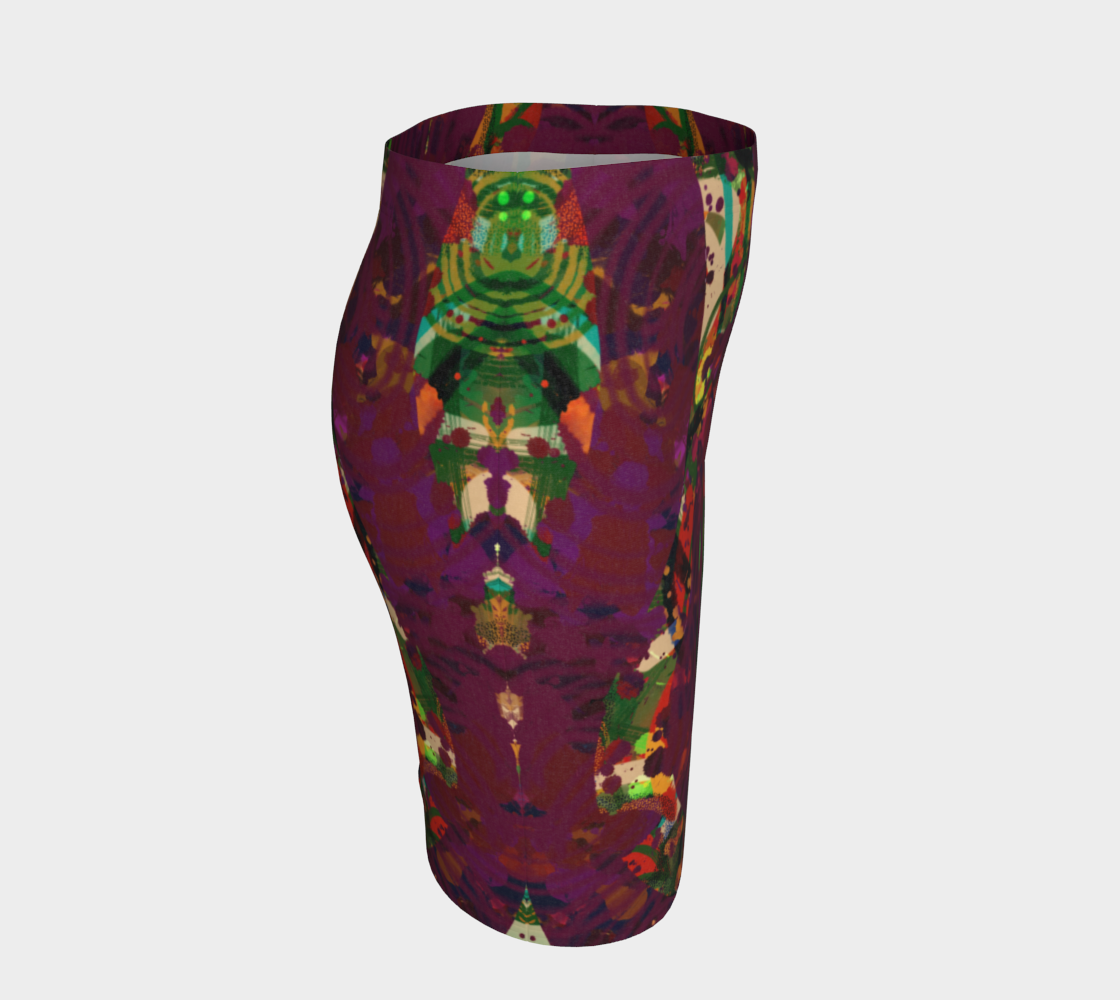 Pretty Little Pencil Skirt | Stretchy | Body-hugging | Mid-Thigh | High-rise Waist