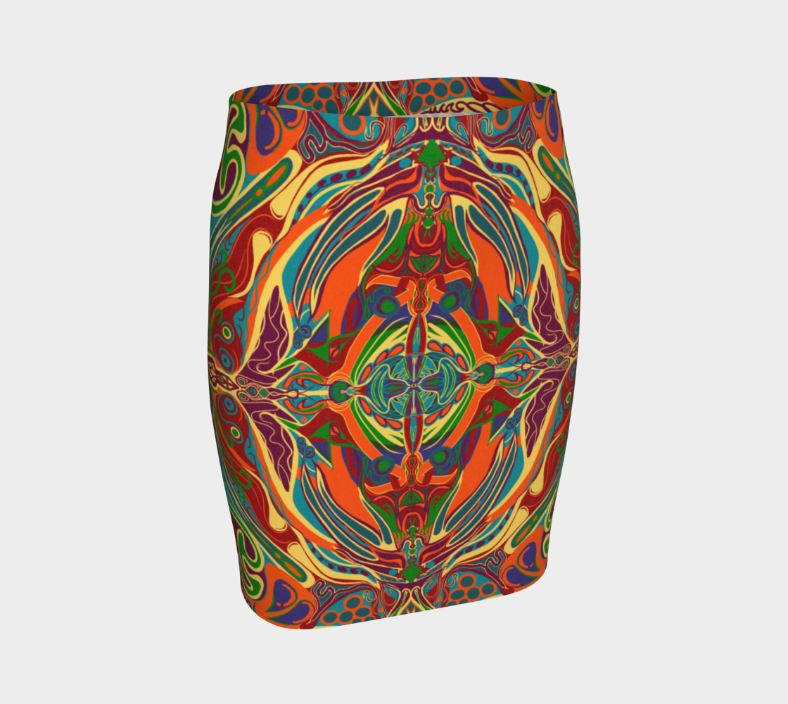 Pretty Little Pencil Skirt | Stretchy | Body-hugging | Mid-Thigh | High-rise Waist