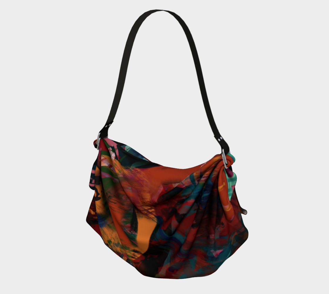 Boho Origami Tote | Picnic Blanket | Shawl/Scarf | Gift Wrap Origami Tote