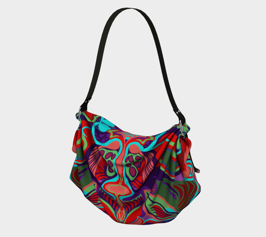 Boho Origami Tote | Picnic Blanket | Shawl/Scarf | Gift Wrap Origami Tote