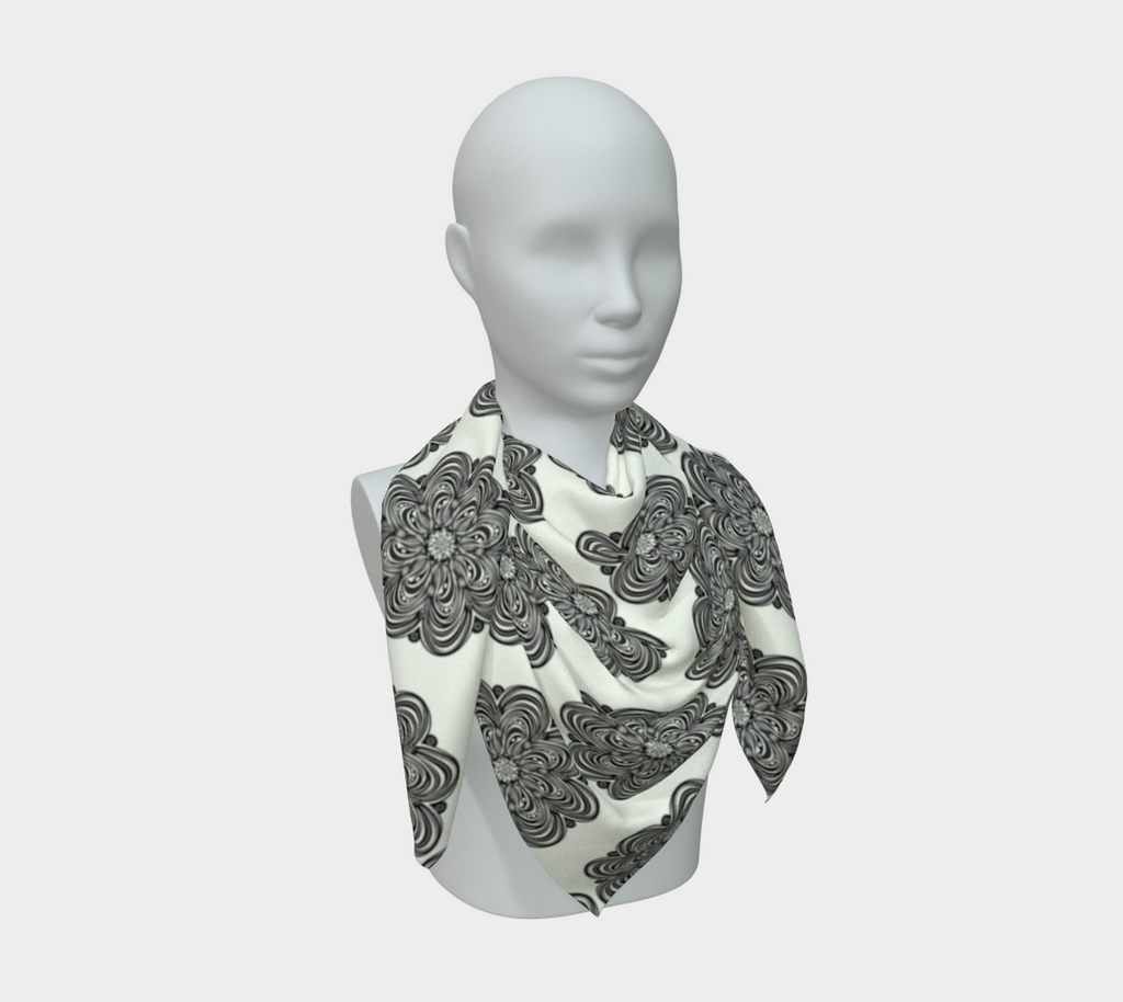 Siobhan Custom printed Silk Habotai Scarf