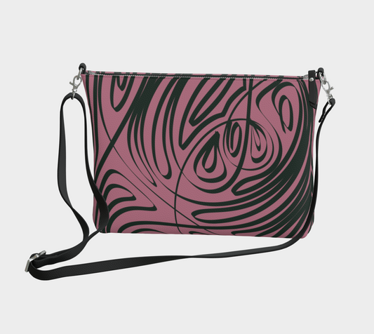 Ginny Vegan Leather Crossbody Purse Vegan Leather Crossbody Purse