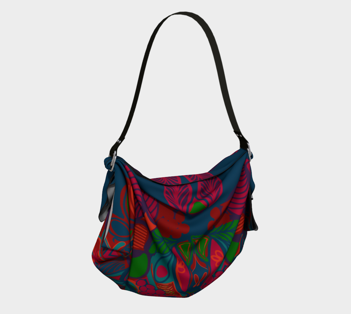 Boho Origami Tote | Picnic Blanket | Shawl/Scarf | Gift Wrap Origami Tote