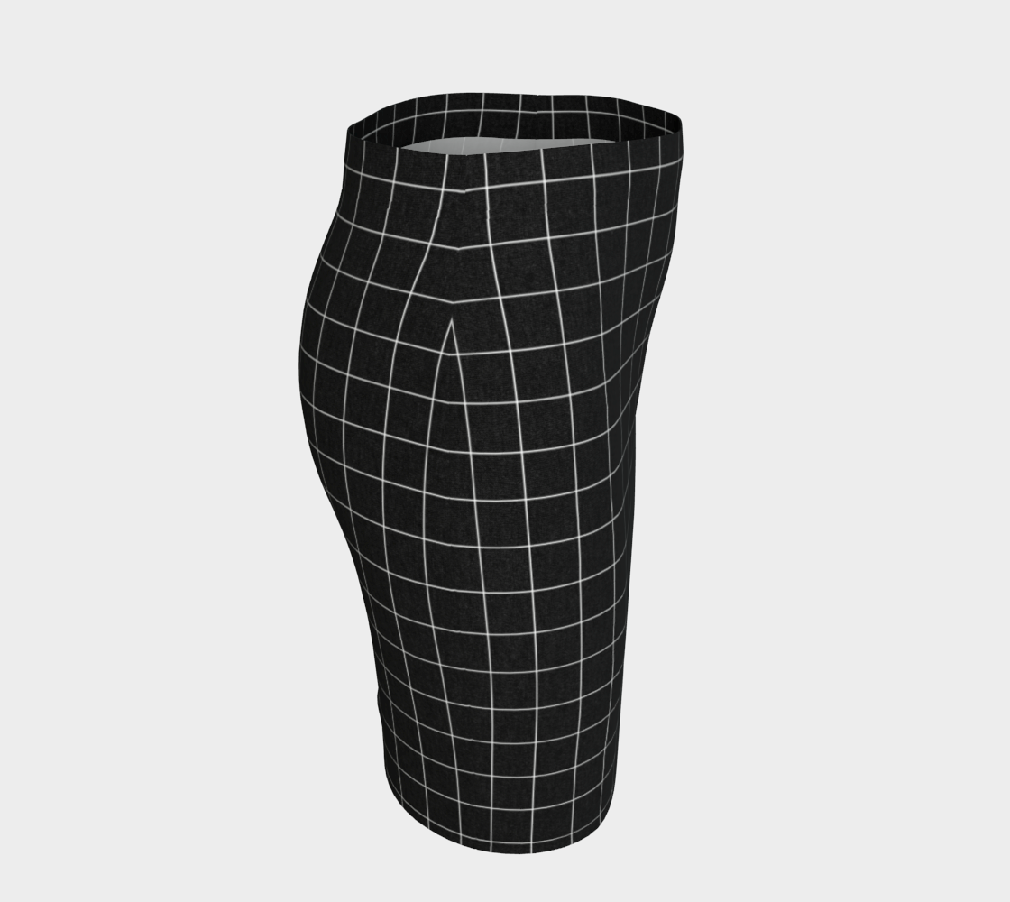 Pretty Little Pencil Skirt | Stretchy | Body-hugging | Mid-Thigh | High-rise Waist