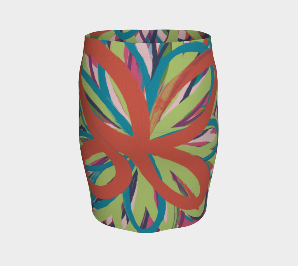 Pretty Little Pencil Skirt | Stretchy | Body-hugging | Mid-Thigh | High-rise Waist
