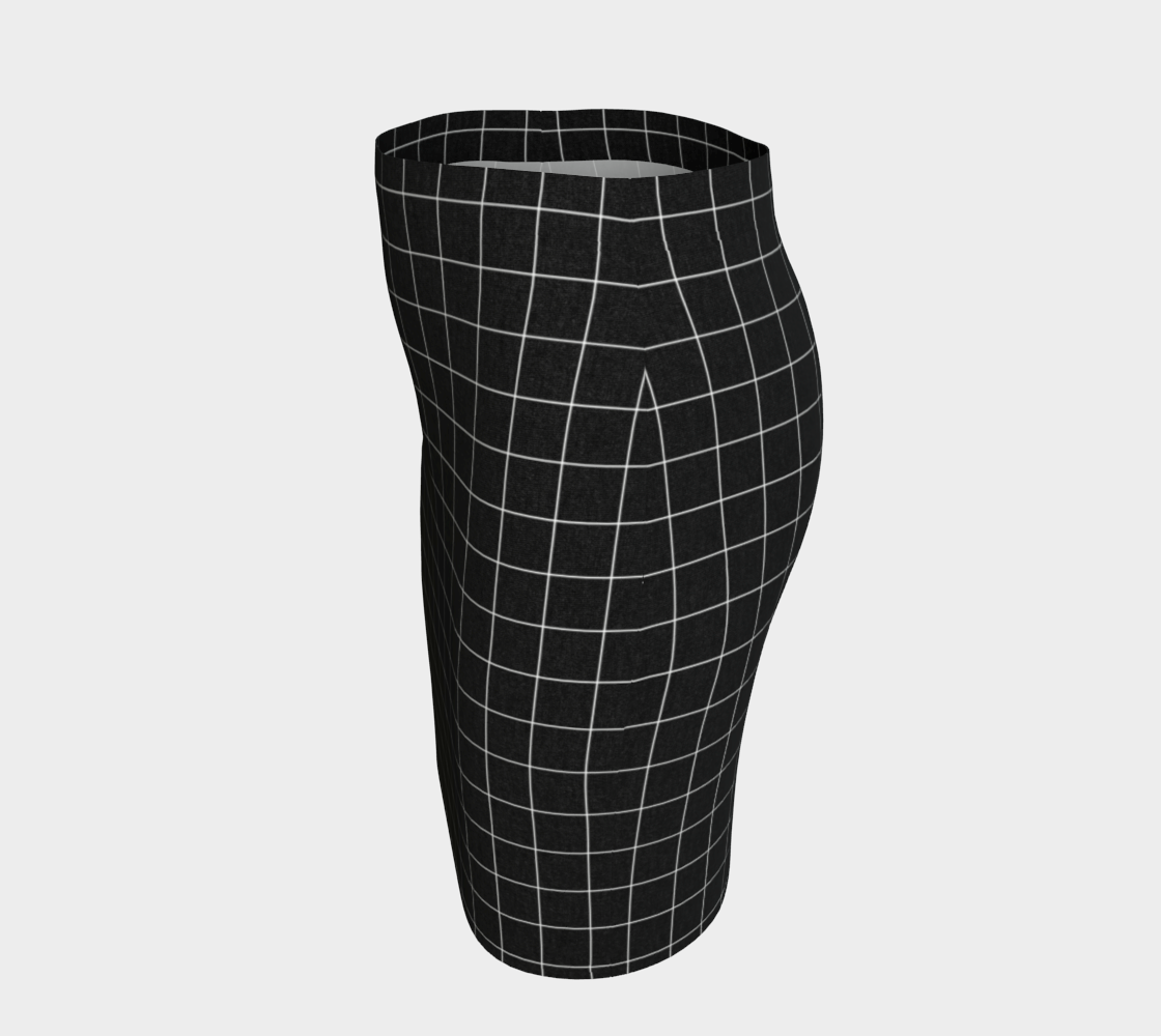 Pretty Little Pencil Skirt | Stretchy | Body-hugging | Mid-Thigh | High-rise Waist