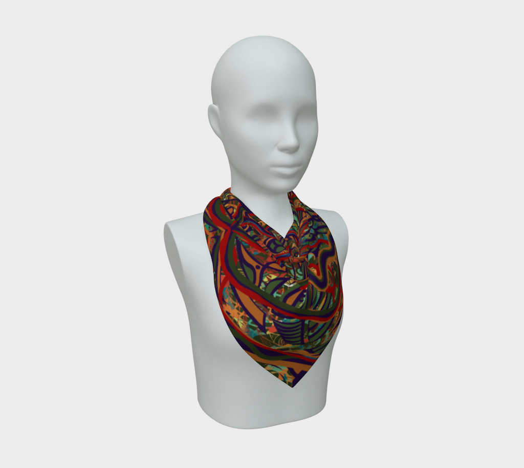 Siobhan Custom printed Silk Habotai Scarf