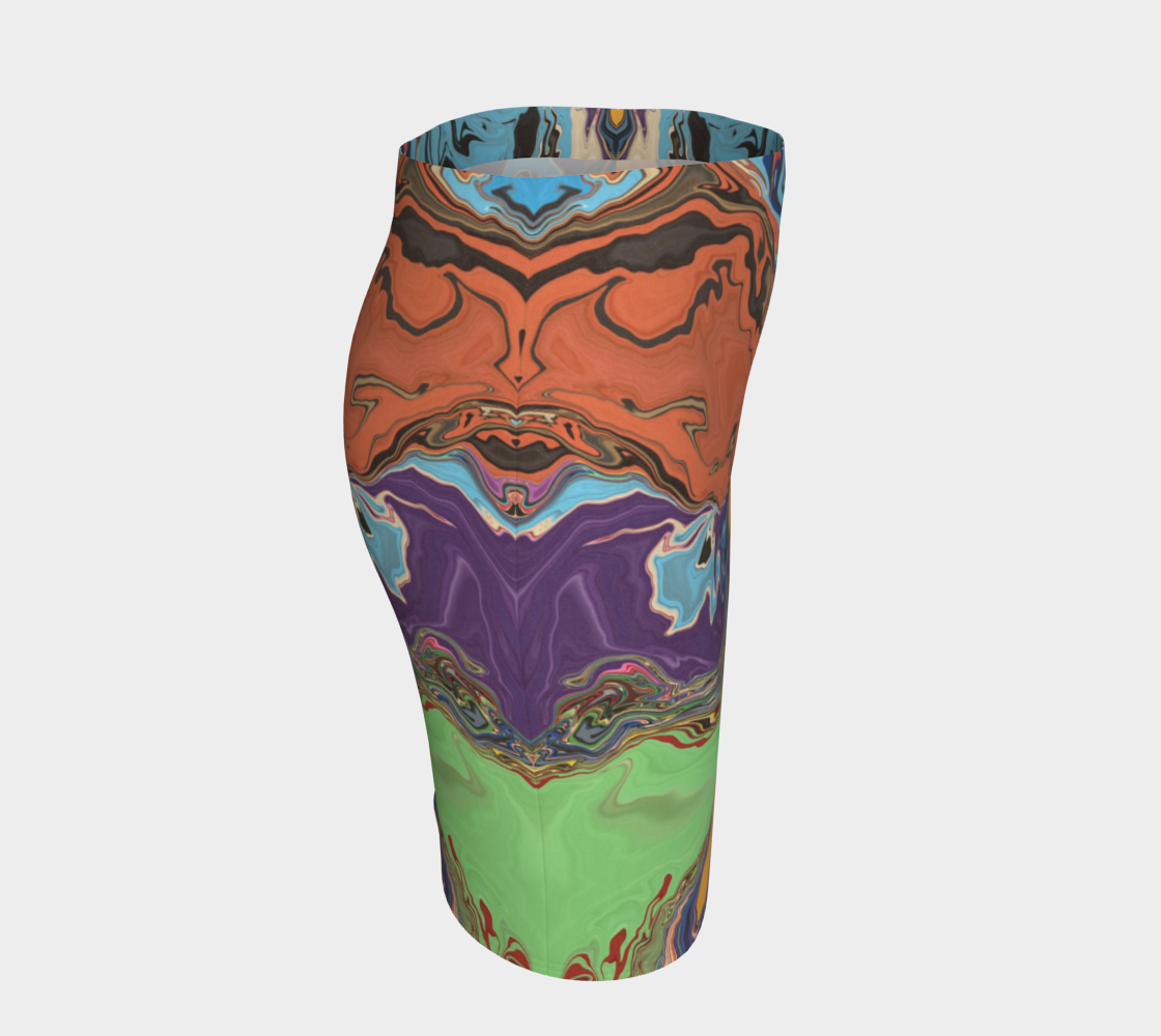 Pretty Little Pencil Skirt | Stretchy | Body-hugging | Mid-Thigh | High-rise Waist
