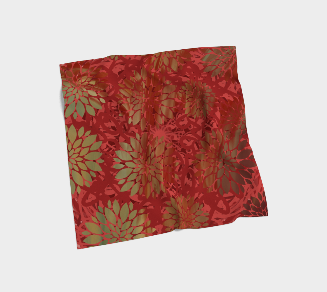 Siobhan Custom printed Silk Habotai Scarf