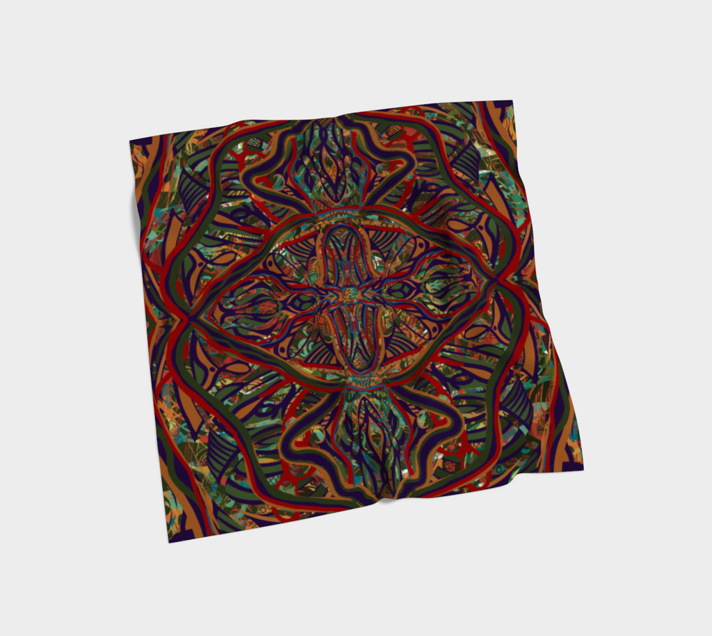 Siobhan Custom printed Silk Habotai Scarf