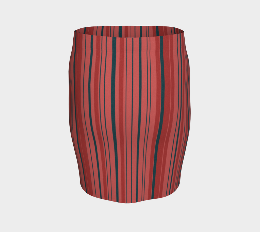 Pretty Little Pencil Skirt | Stretchy | Body-hugging | Mid-Thigh | High-rise Waist