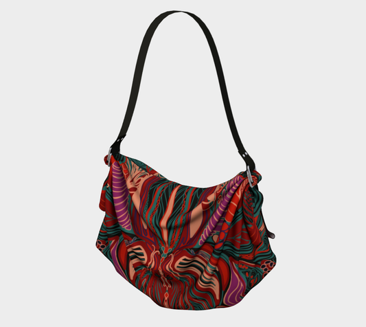 Boho Origami Tote | Picnic Blanket | Shawl/Scarf | Gift Wrap Origami Tote