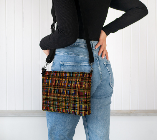 Helen Vegan Leather Crossbody Purse Vegan Leather Crossbody Purse