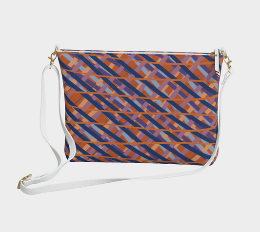 Aurora Vegan Leather Crossbody Purse Vegan Leather Crossbody Purse