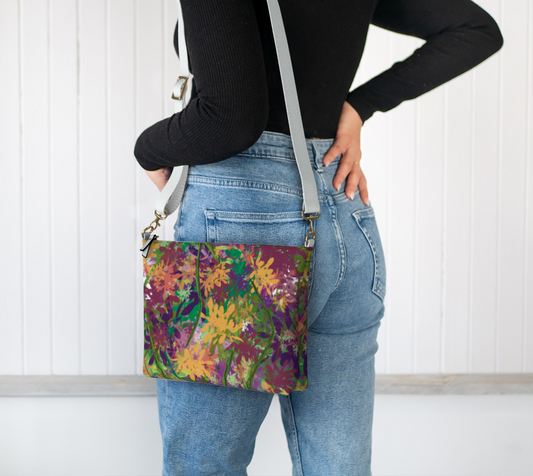 Hailey Vegan Leather Crossbody Purse Vegan Leather Crossbody Purse