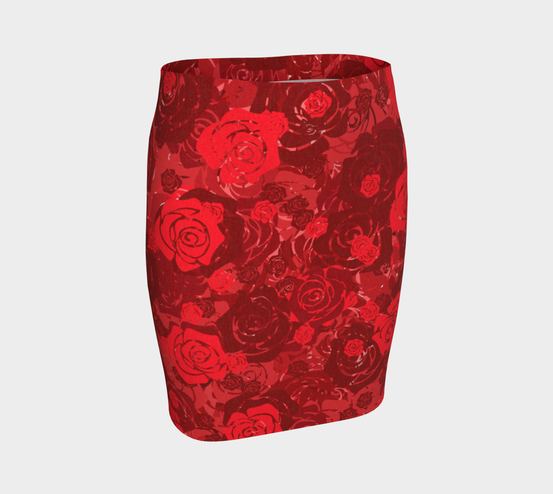 Pretty Little Pencil Skirt | Stretchy | Body-hugging | Mid-Thigh | High-rise Waist