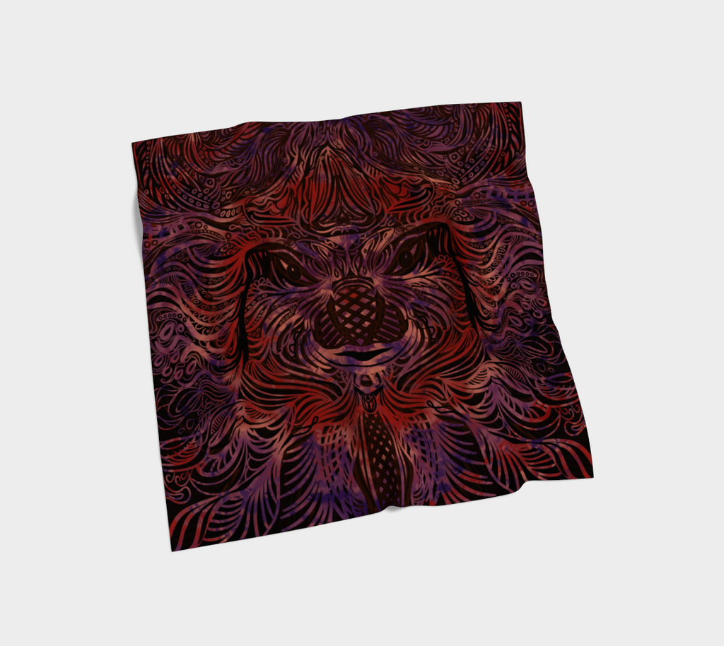 Siobhan Custom printed Silk Habotai Scarf
