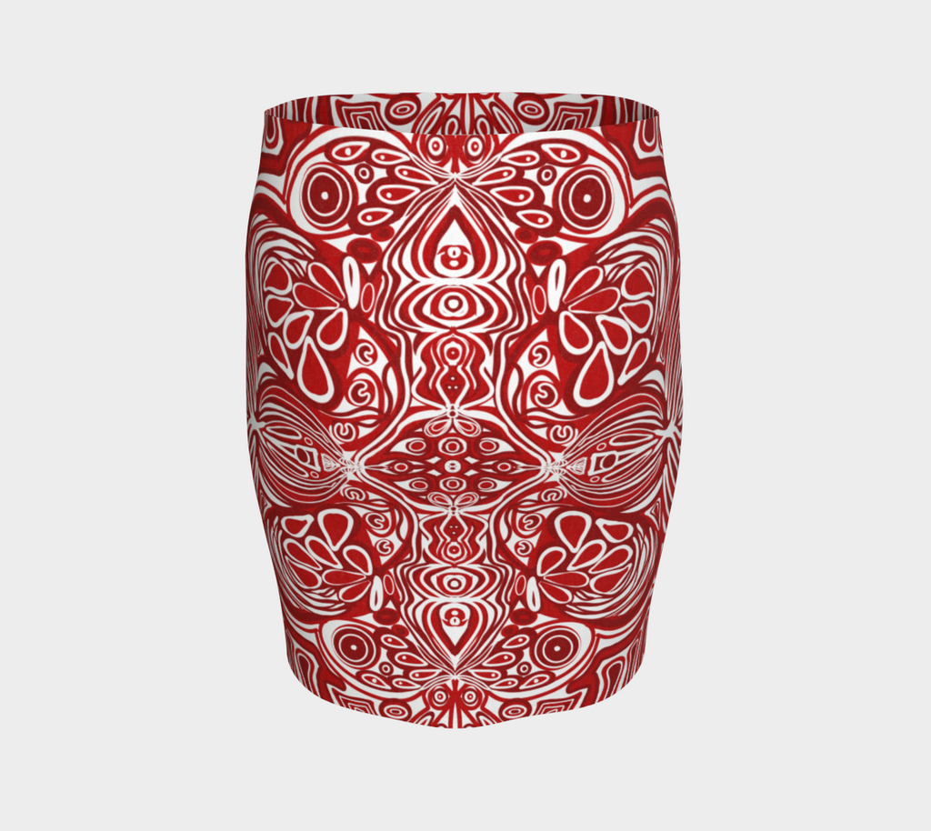 Pretty Little Pencil Skirt | Stretchy | Body-hugging | Mid-Thigh | High-rise Waist