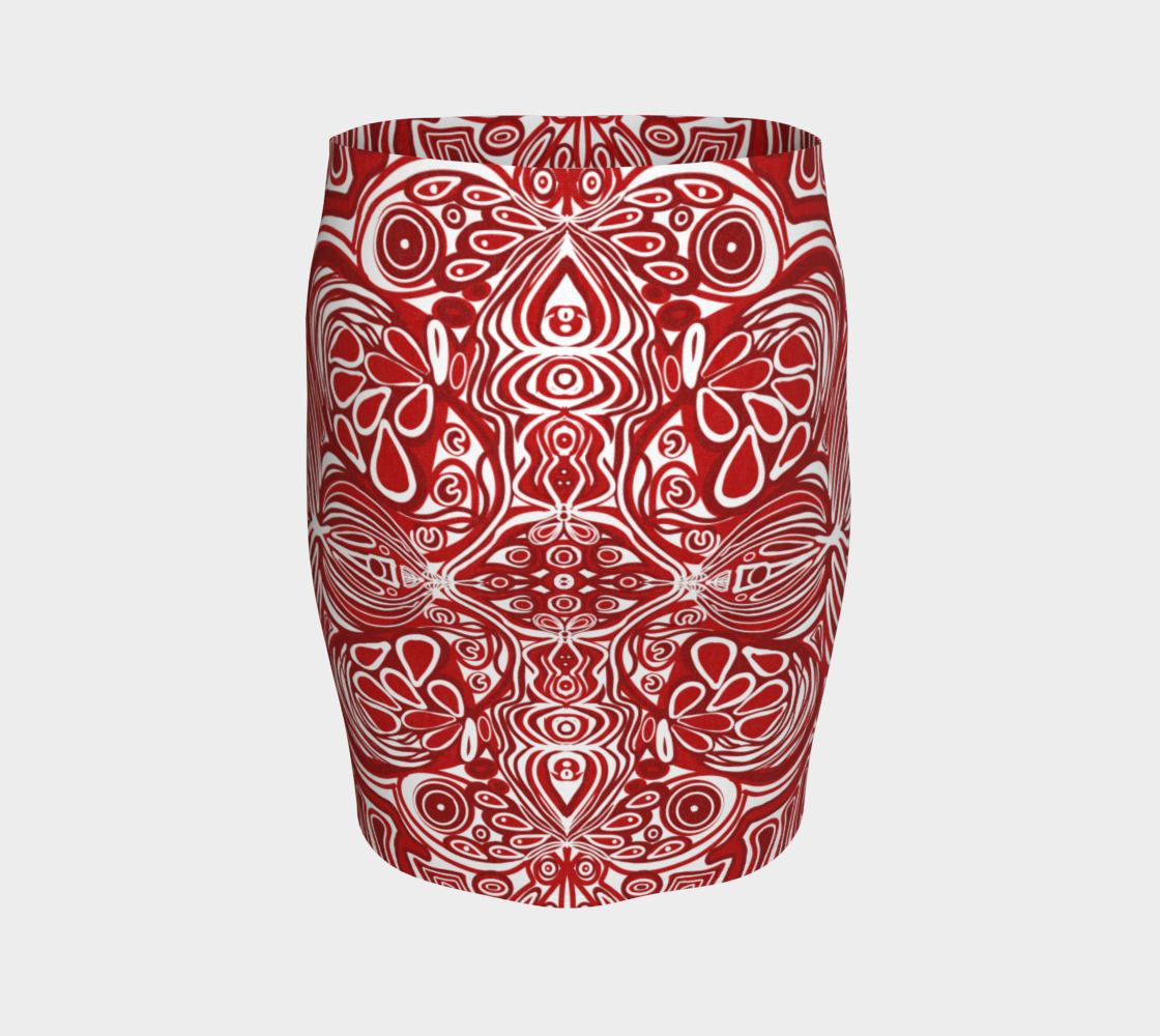 Pretty Little Pencil Skirt | Stretchy | Body-hugging | Mid-Thigh | High-rise Waist