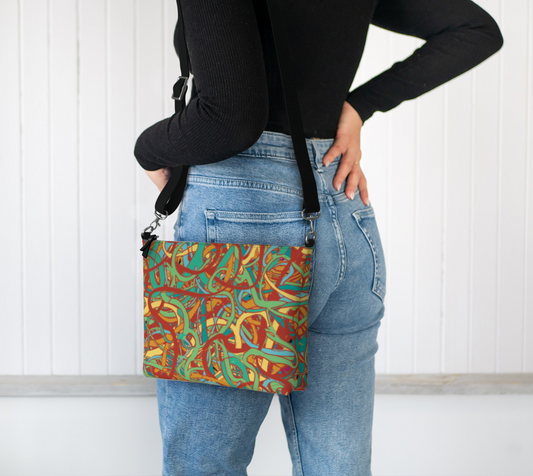 Vicki Vegan Leather Crossbody Purse Vegan Leather Crossbody Purse