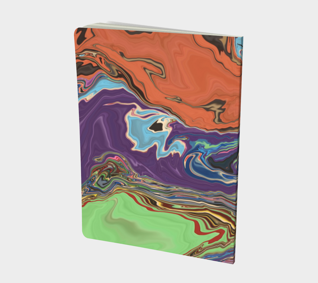 Quicky Notebook | Hand-bound | 70 lb acid free paper | Scuff Resistant Velvet Ultra Matte Cover