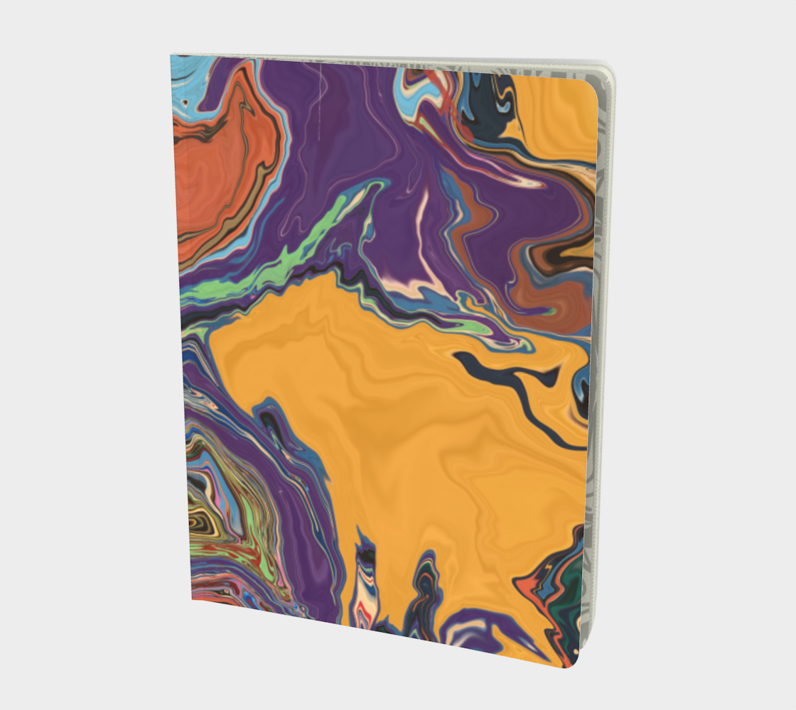 Quicky Notebook | Hand-bound | 70 lb acid free paper | Scuff Resistant Velvet Ultra Matte Cover