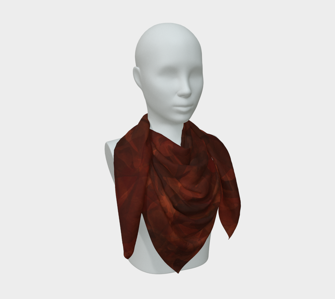 Siobhan Custom printed Silk Habotai Scarf