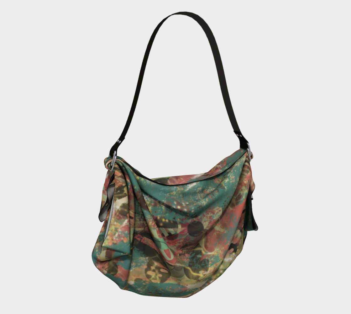 Boho Origami Tote | Picnic Blanket | Shawl/Scarf | Gift Wrap Origami Tote