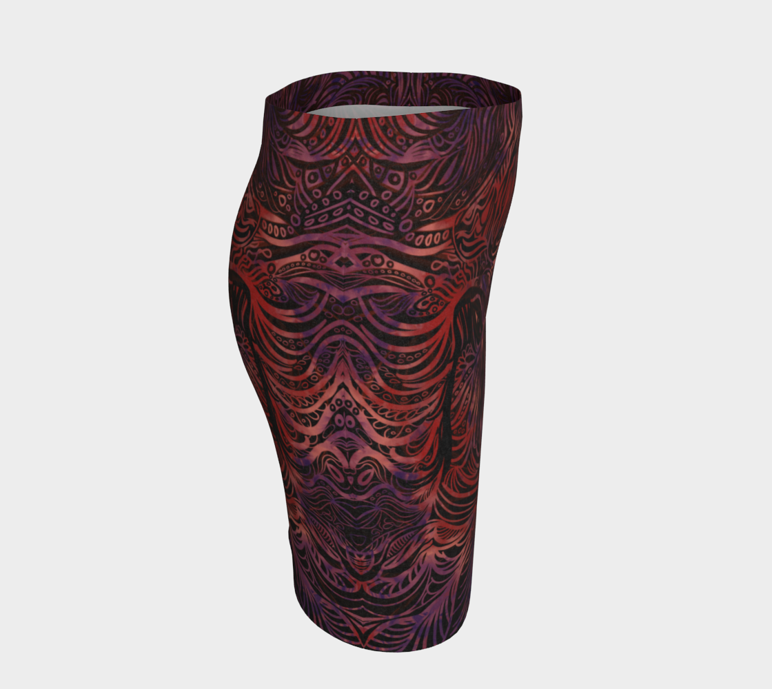 Pretty Little Pencil Skirt | Stretchy | Body-hugging | Mid-Thigh | High-rise Waist