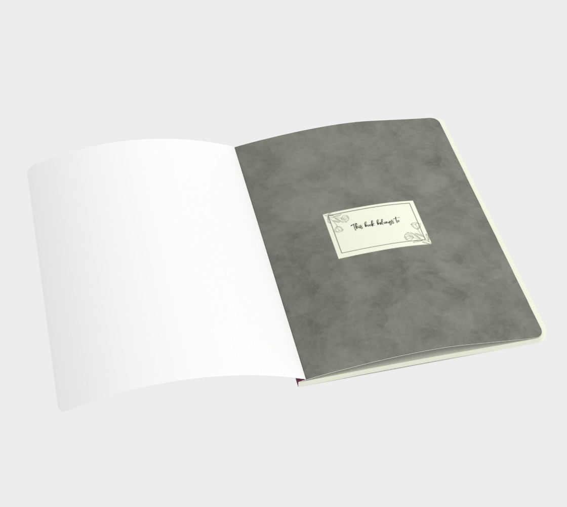 Jot-it-Down Journal | Hand-bound | 70 lb acid free paper | Scuff Resistant Velvet Ultra Matte Cover