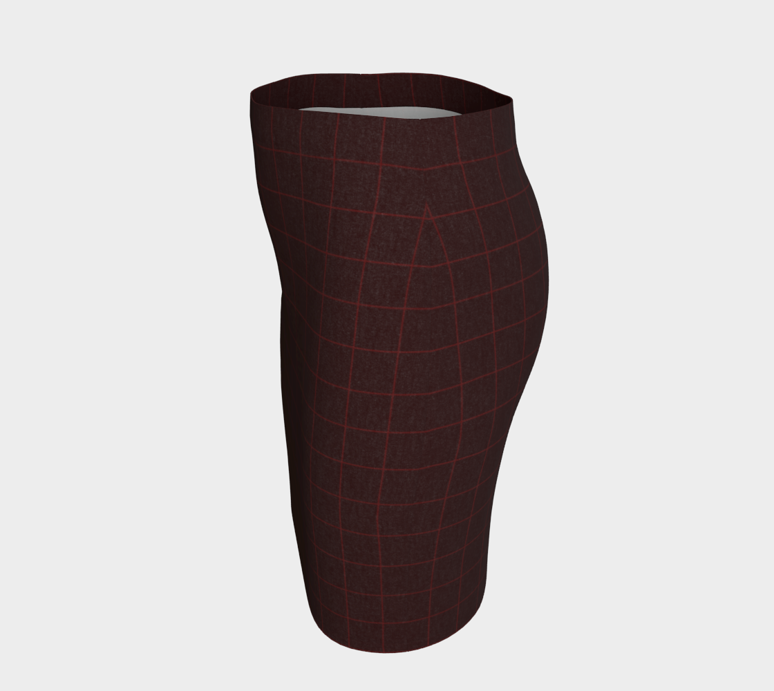 Pretty Little Pencil Skirt | Stretchy | Body-hugging | Mid-Thigh | High-rise Waist