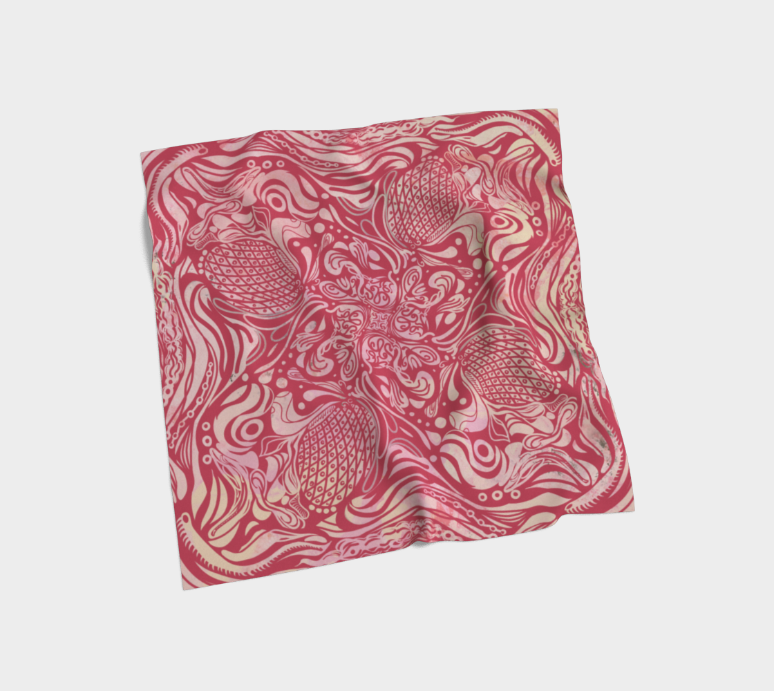 Siobhan Custom printed Silk Habotai Scarf