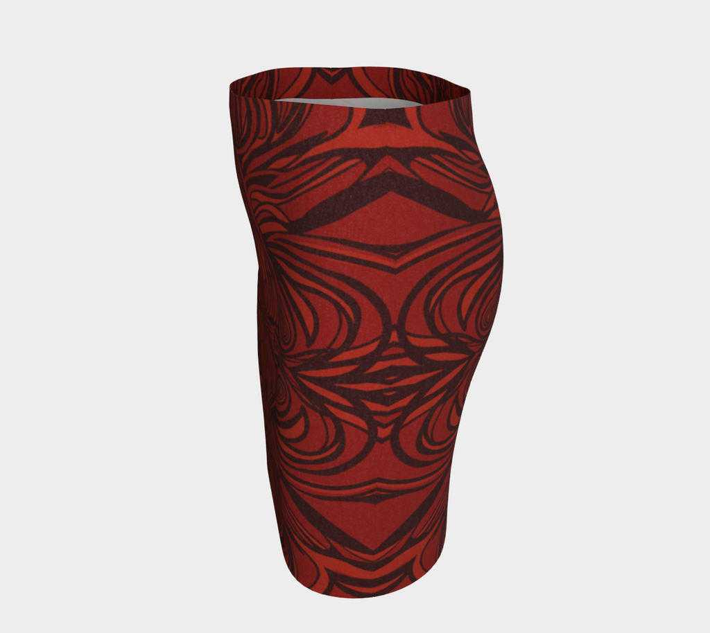 Pretty Little Pencil Skirt | Stretchy | Body-hugging | Mid-Thigh | High-rise Waist