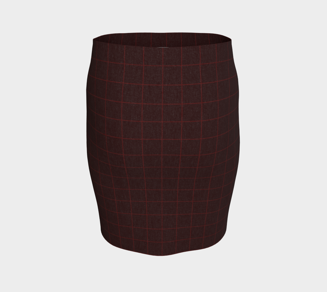 Pretty Little Pencil Skirt | Stretchy | Body-hugging | Mid-Thigh | High-rise Waist