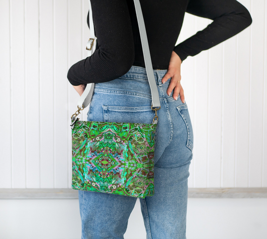 Pamela Vegan Leather Crossbody Purse Vegan Leather Crossbody Purse