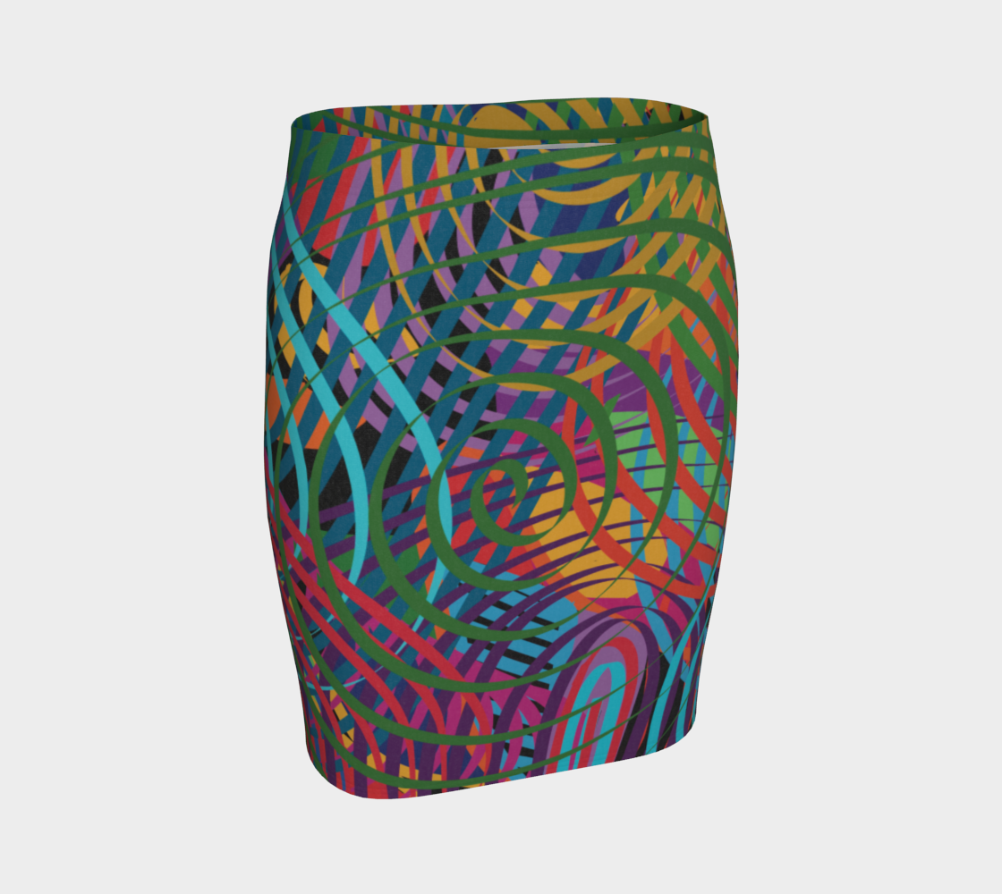 Pretty Little Pencil Skirt | Stretchy | Body-hugging | Mid-Thigh | High-rise Waist