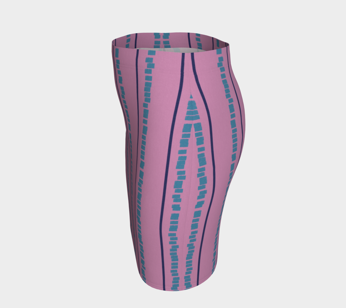 Pretty Little Pencil Skirt | Stretchy | Body-hugging | Mid-Thigh | High-rise Waist