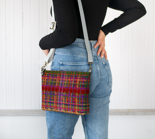 Sarafina Vegan Leather Crossbody Purse Vegan Leather Crossbody Purse