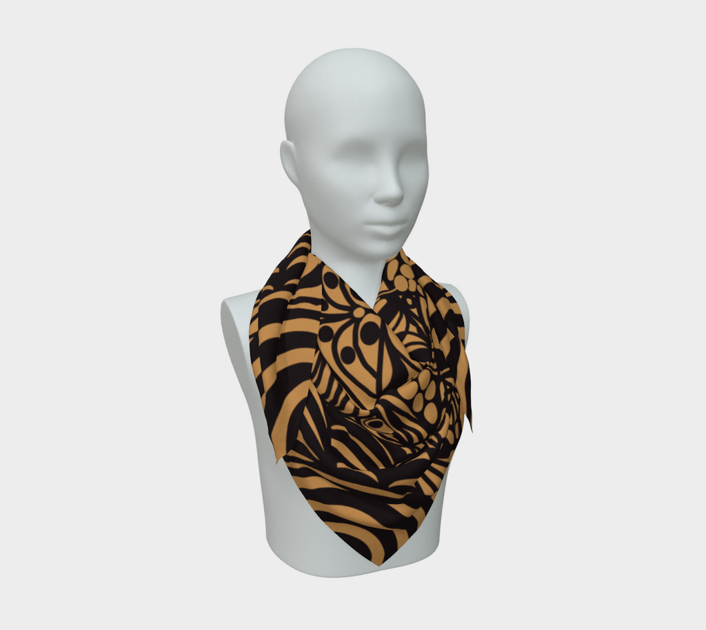 Siobhan Custom printed Silk Habotai Scarf