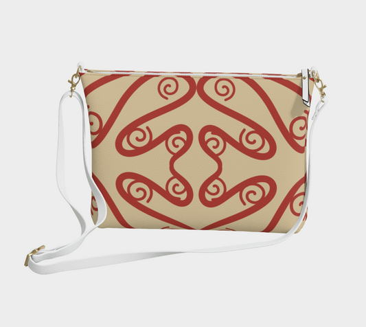 Krystal Vegan Leather Crossbody Purse Vegan Leather Crossbody Purse