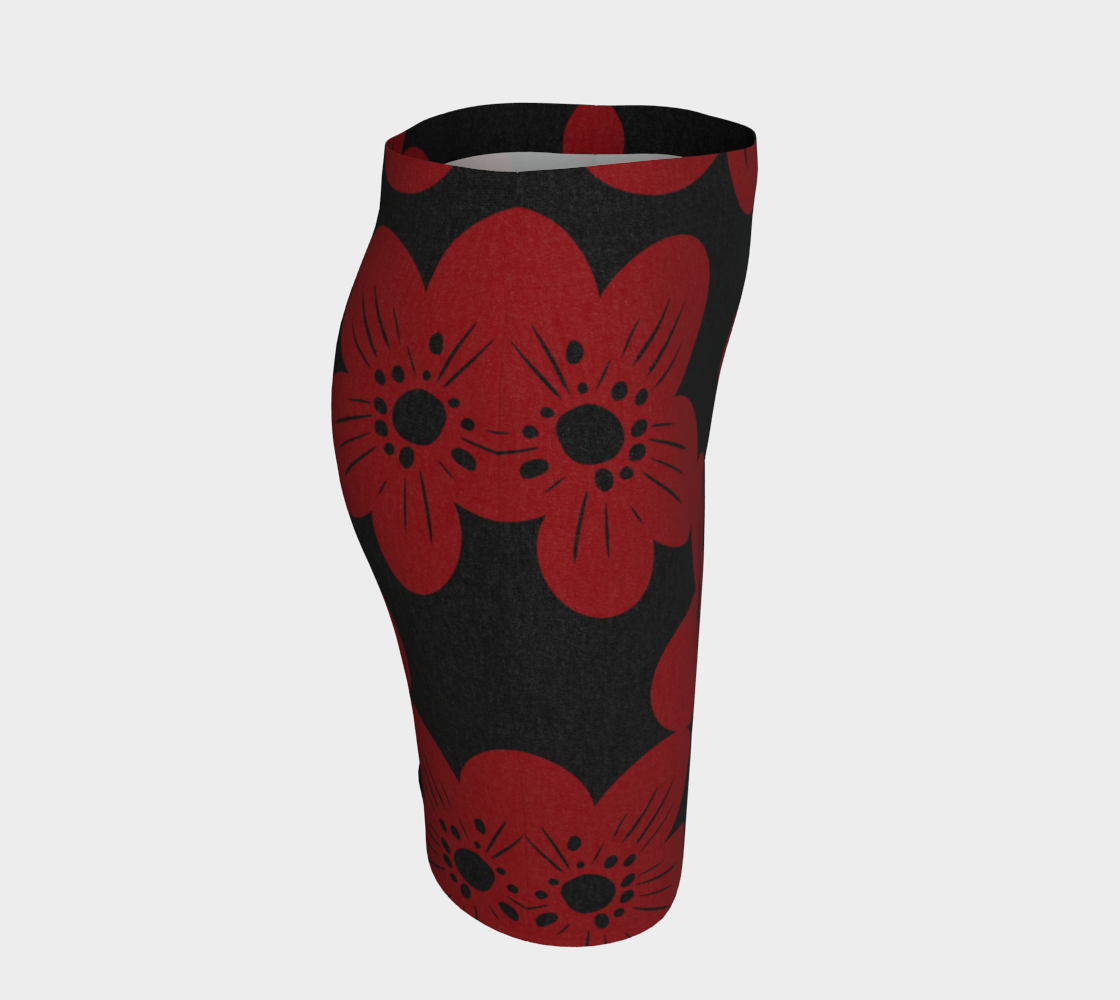 Pretty Little Pencil Skirt | Stretchy | Body-hugging | Mid-Thigh | High-rise Waist