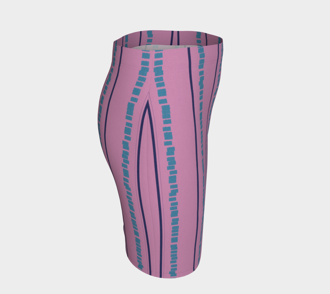 Pretty Little Pencil Skirt | Stretchy | Body-hugging | Mid-Thigh | High-rise Waist