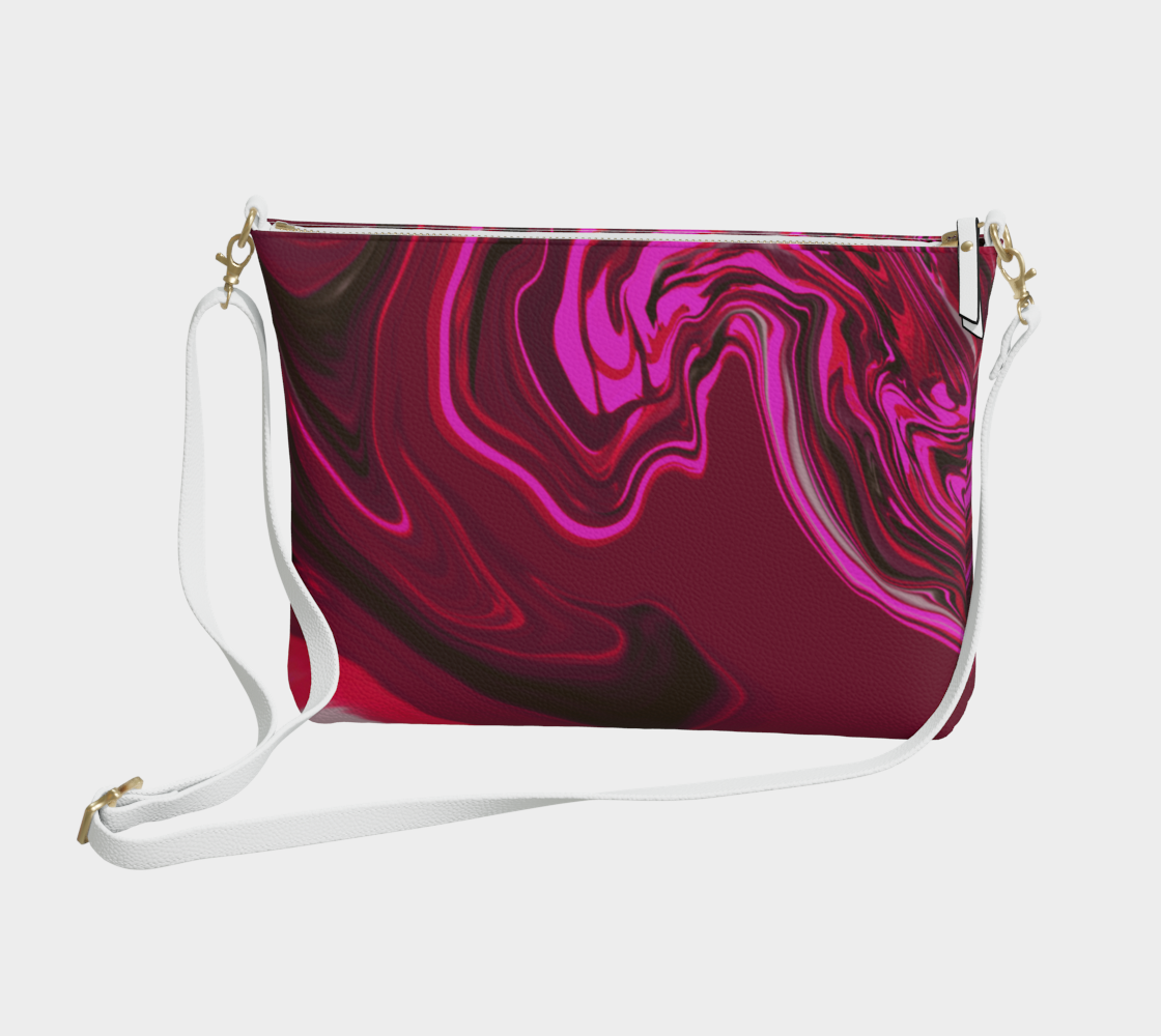 Veronica Vegan Leather Crossbody Purse Vegan Leather Crossbody Purse