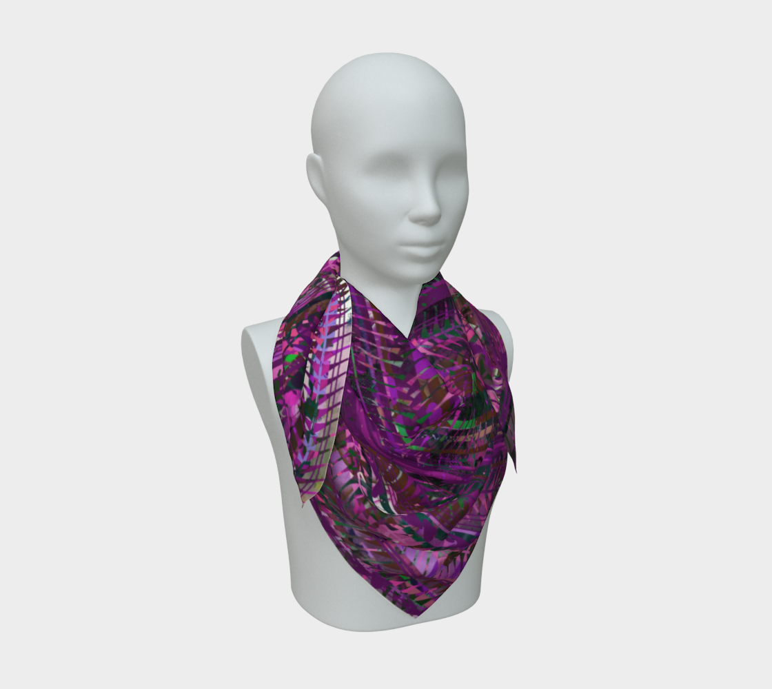 Siobhan Custom printed Silk Habotai Scarf