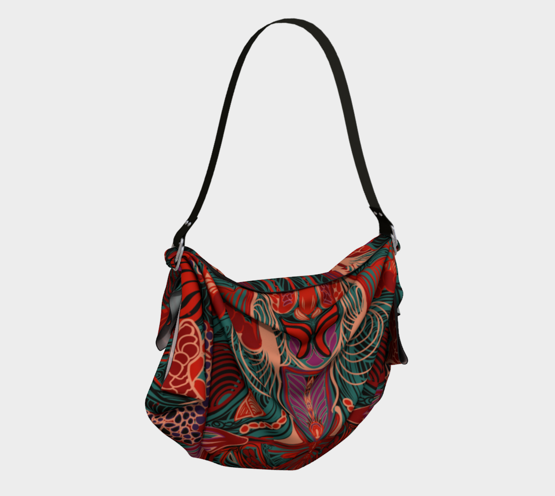 Boho Origami Tote | Picnic Blanket | Shawl/Scarf | Gift Wrap Origami Tote