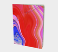 Quicky Notebook | Hand-bound | 70 lb acid free paper | Scuff Resistant Velvet Ultra Matte Cover